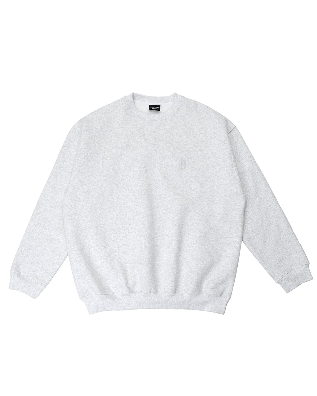 Solid Workers Sweater - Ice Marle - Pass-Port