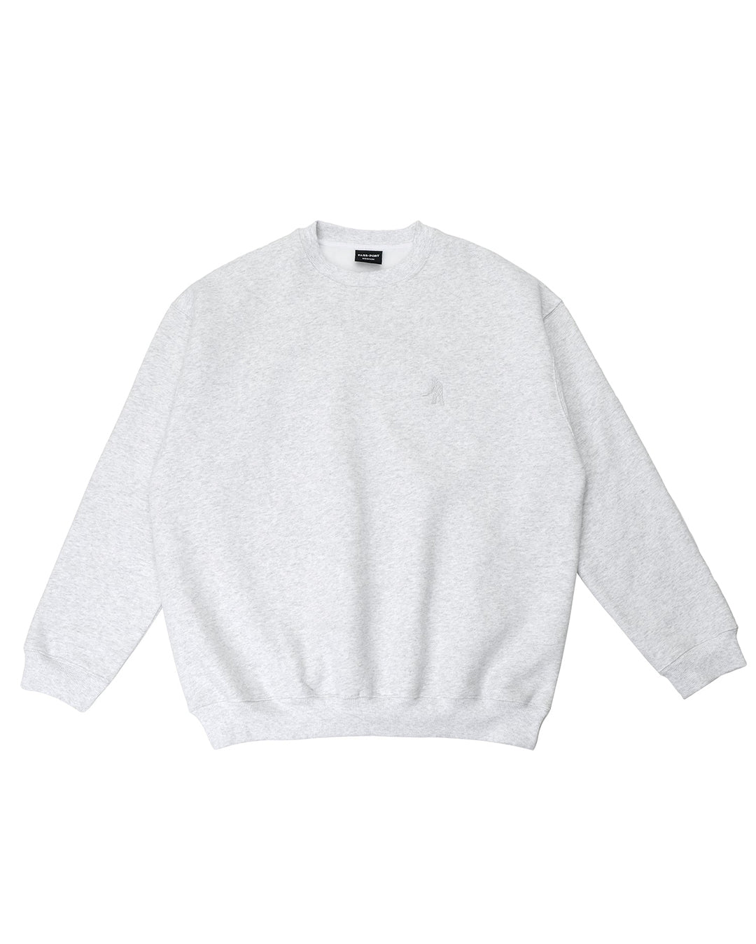 Solid Workers Sweater - Ice Marle - Pass-Port