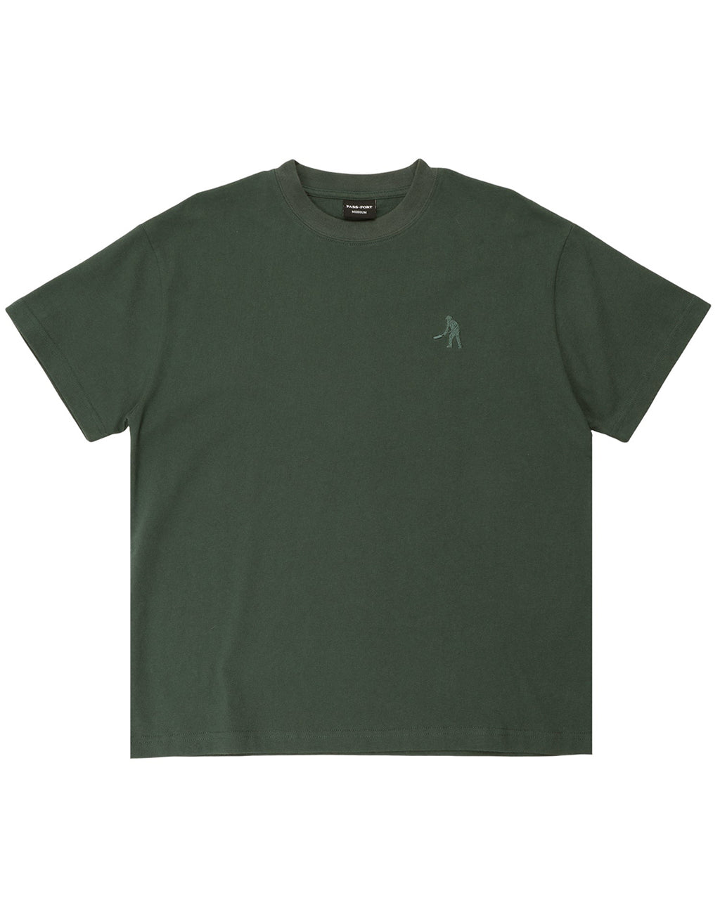 Solid Workers Tee - Dark Elm - Pass-Port