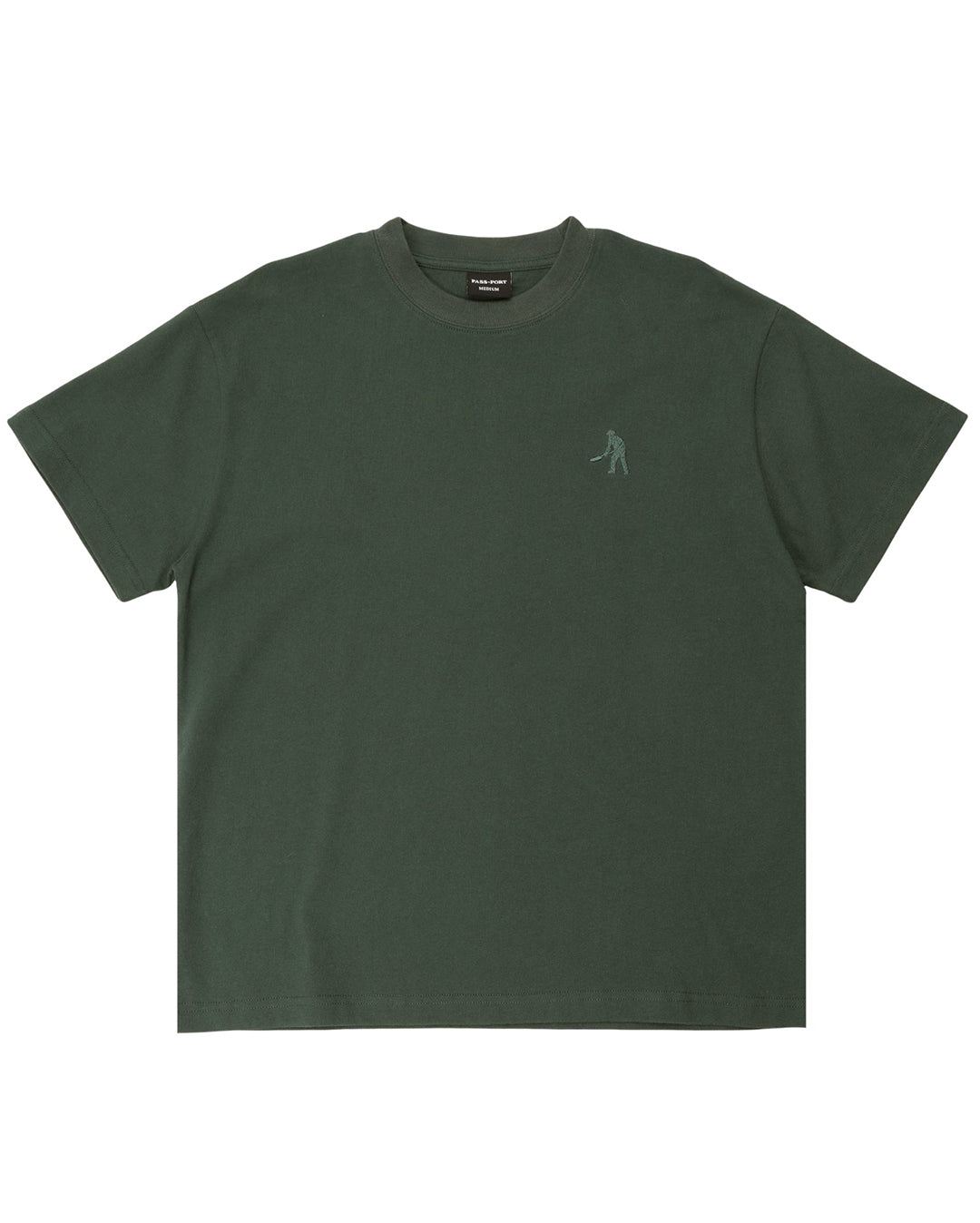 Solid Workers Tee - Dark Elm - Pass-Port