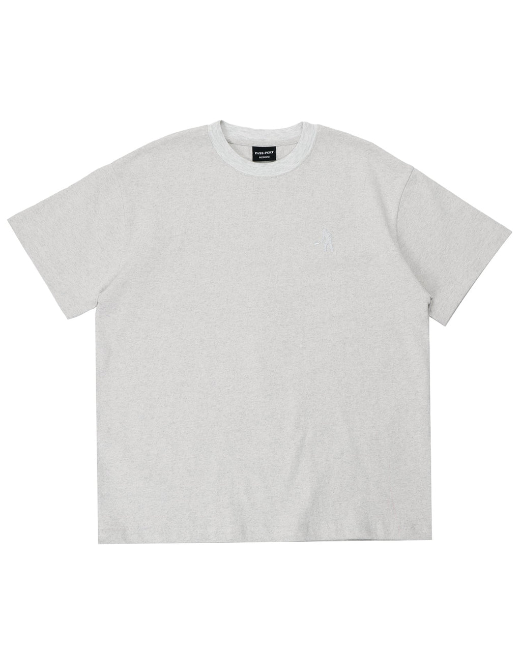 Solid Workers Tee - Ice Marle - Pass-Port