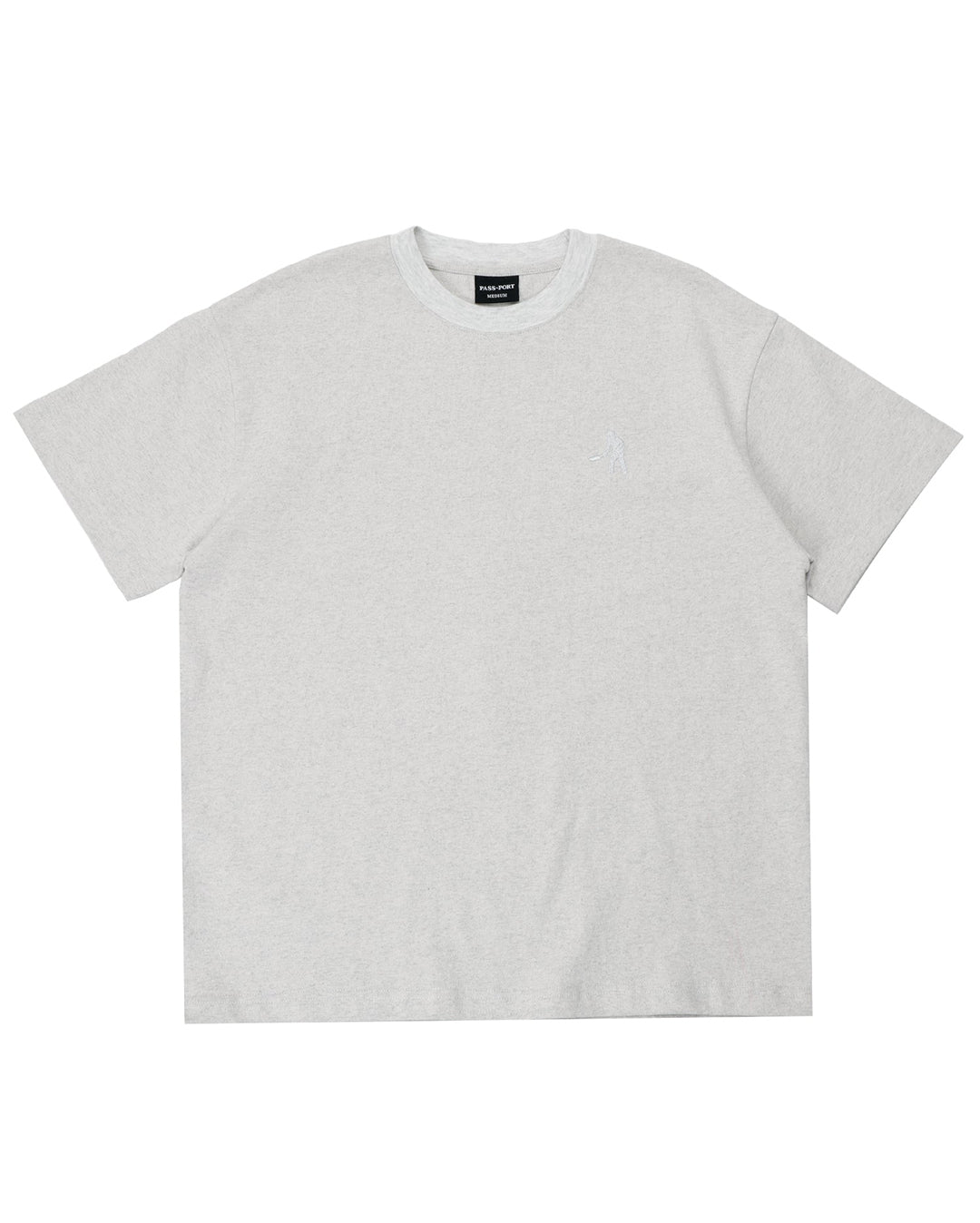 Solid Workers Tee - Ice Marle - Pass-Port