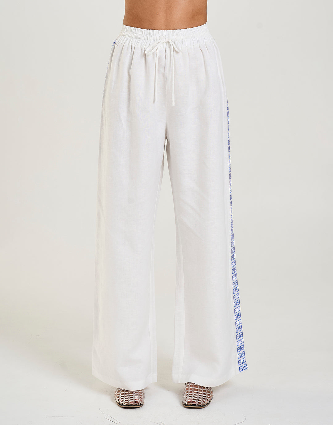 Wide Leg Pants - Sol Script