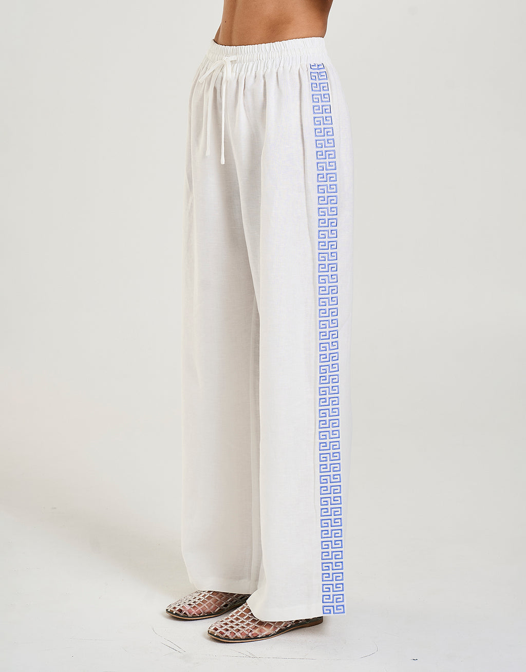 Wide Leg Pants - Sol Script