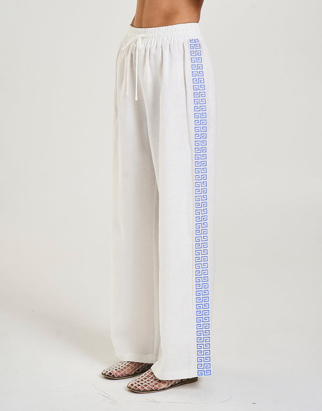 Wide Leg Pants - Sol Script