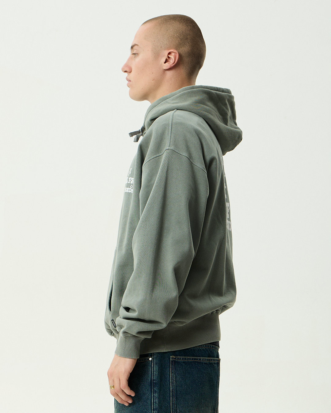 Sonoran - Boxy Pull On Hood - Washed Sycamore - Afends