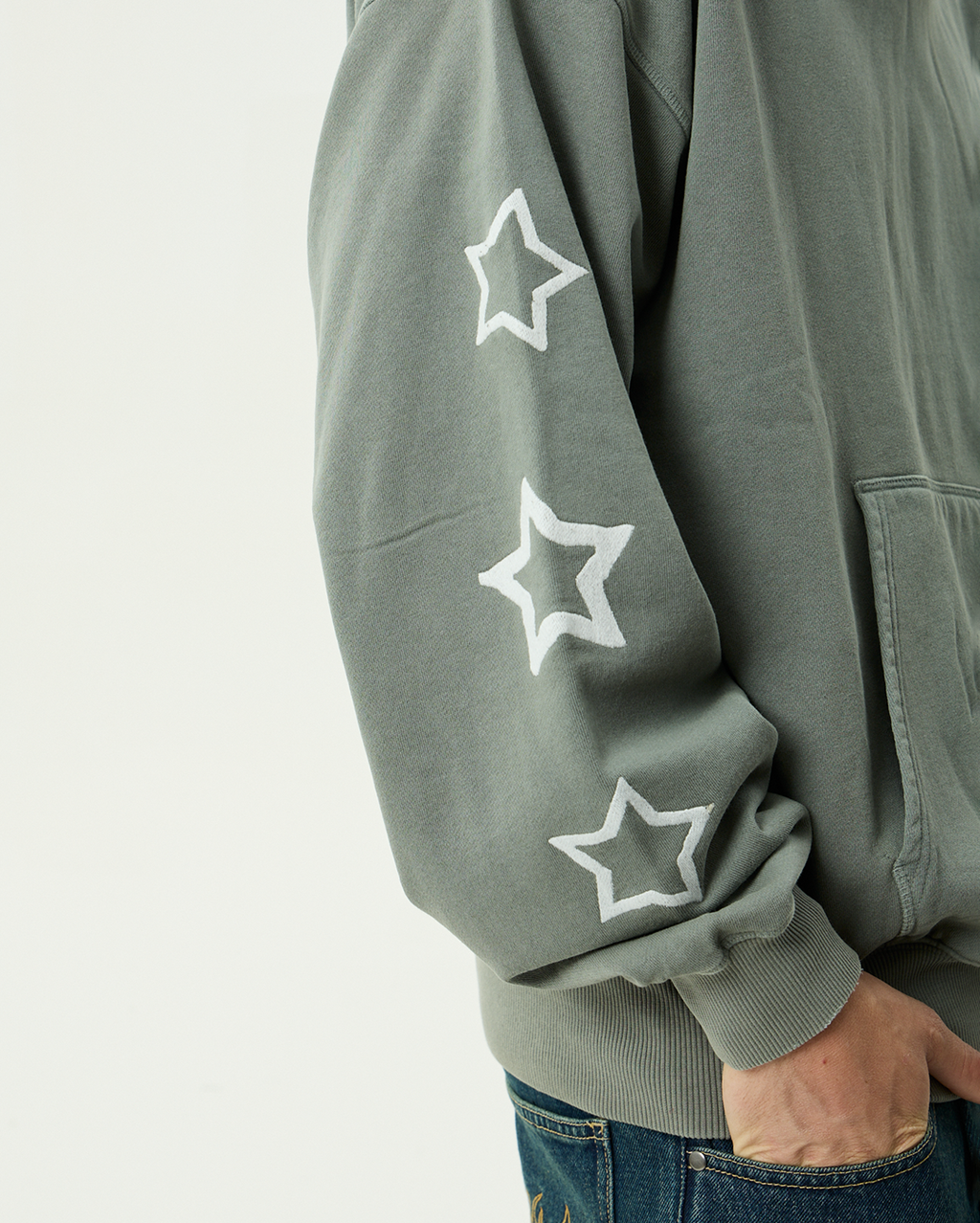 Sonoran - Boxy Pull On Hood - Washed Sycamore - Afends
