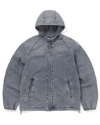 SP-Logo Denim Windbreaker - Washed Blue - thisisneverthat