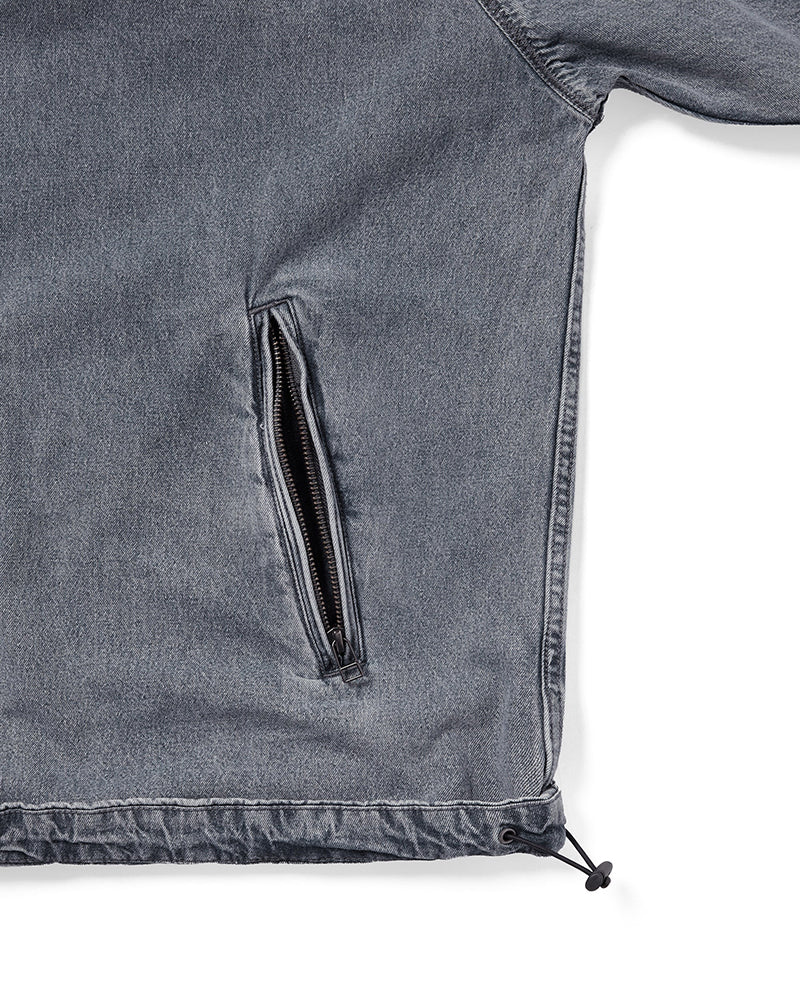 SP-Logo Denim Windbreaker - Washed Blue - thisisneverthat