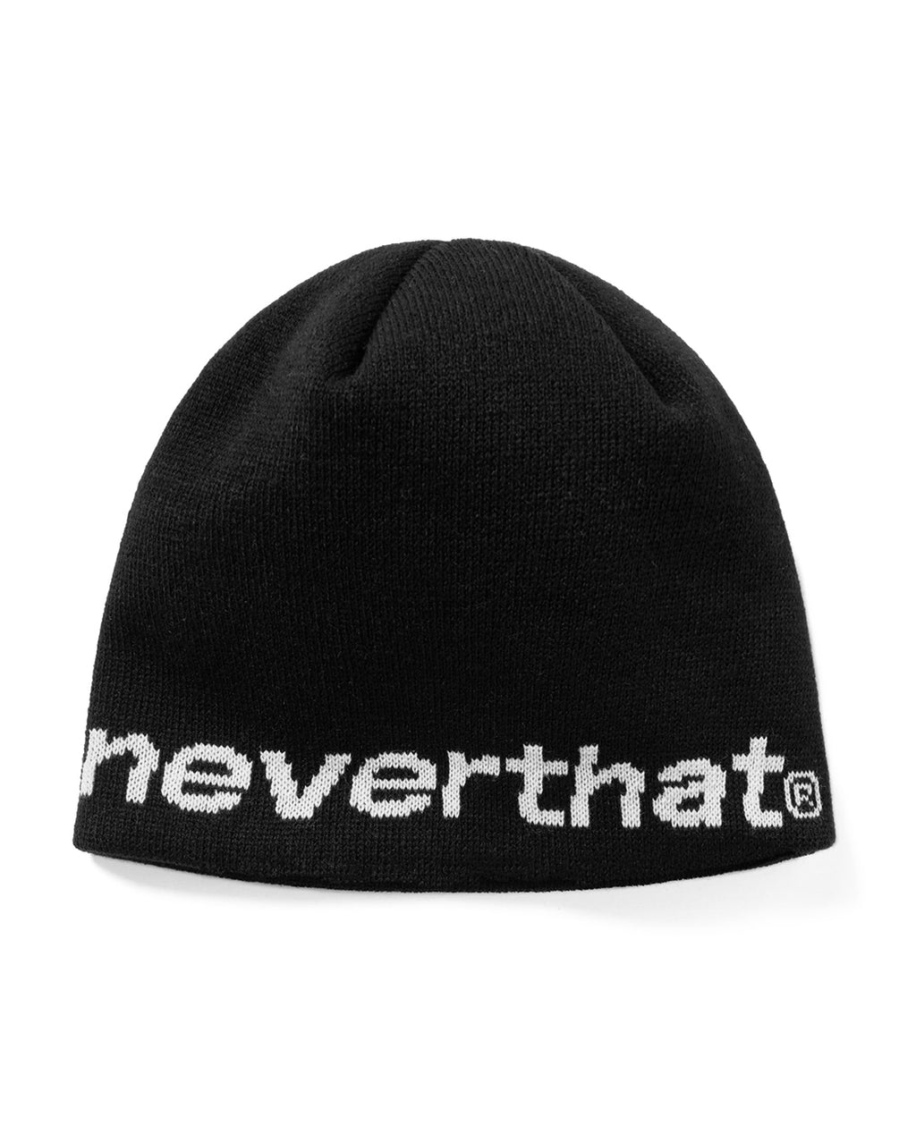 SP-Logo No Cuff Beanie - Black - thisisneverthat