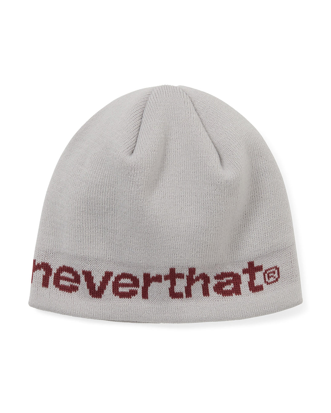 SP-Logo No Cuff Beanie - Off White - thisisneverthat