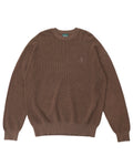 Speckled Knit Sweater - Brown - Pass-Port