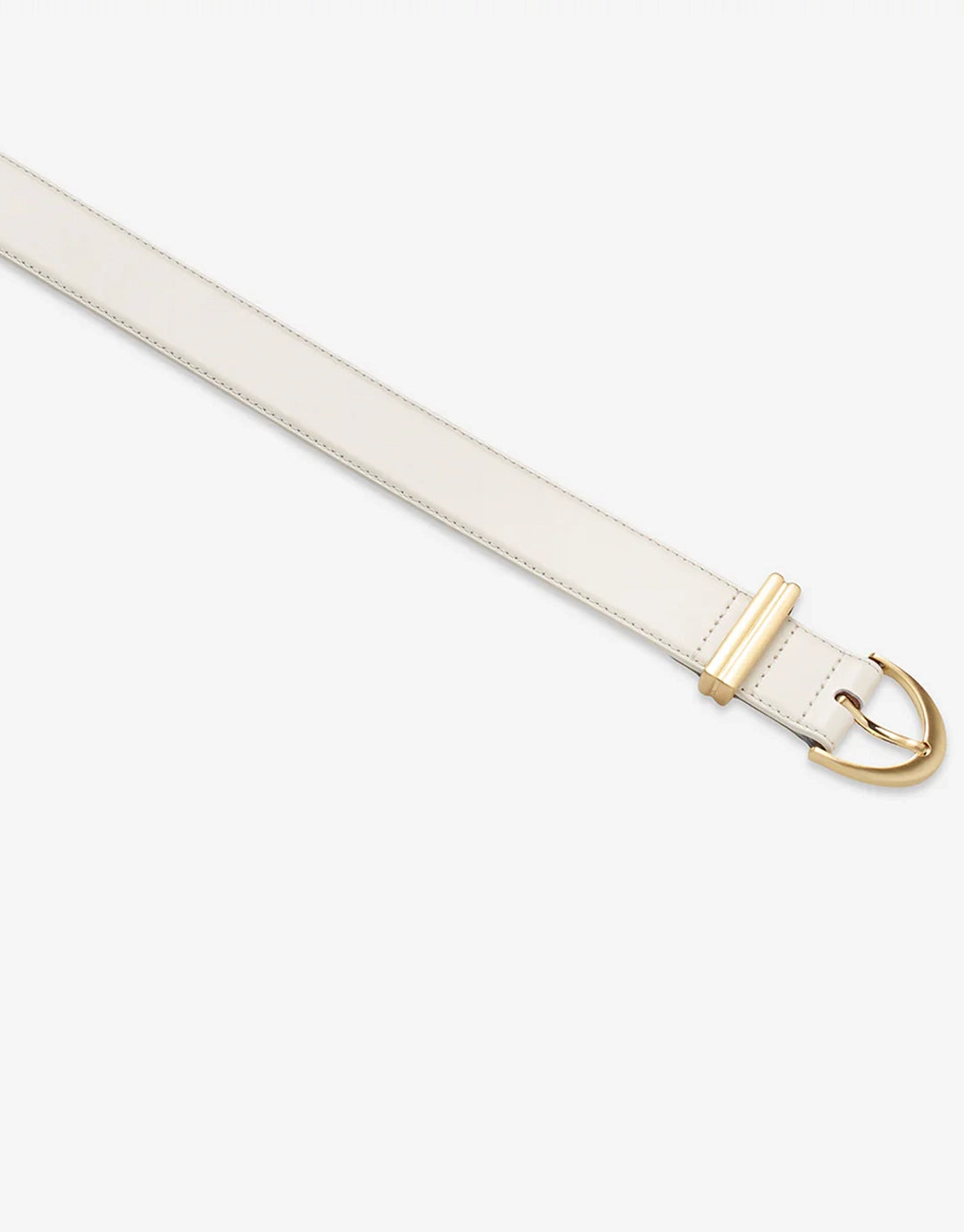 Under Your Spell Belt - Ivory Nappa / Gold