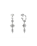 Midnight Cross Anchor Earrings - Stolen Girlfriends Club