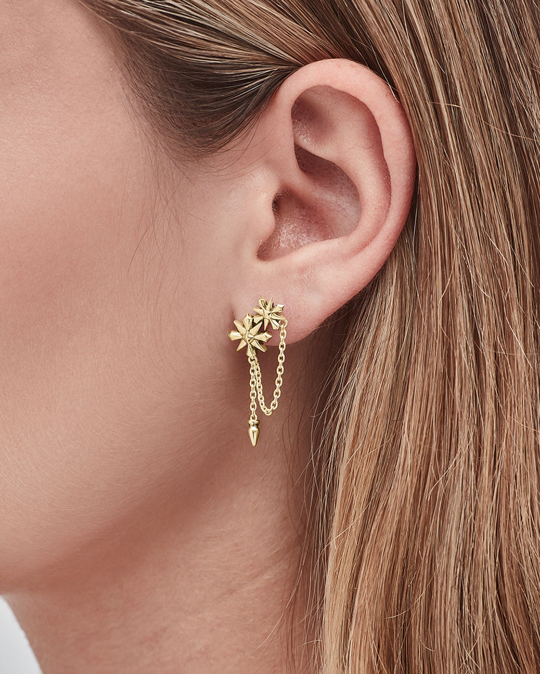 Midnight Cross Drop Earrings - Stolen Girlfriends Club