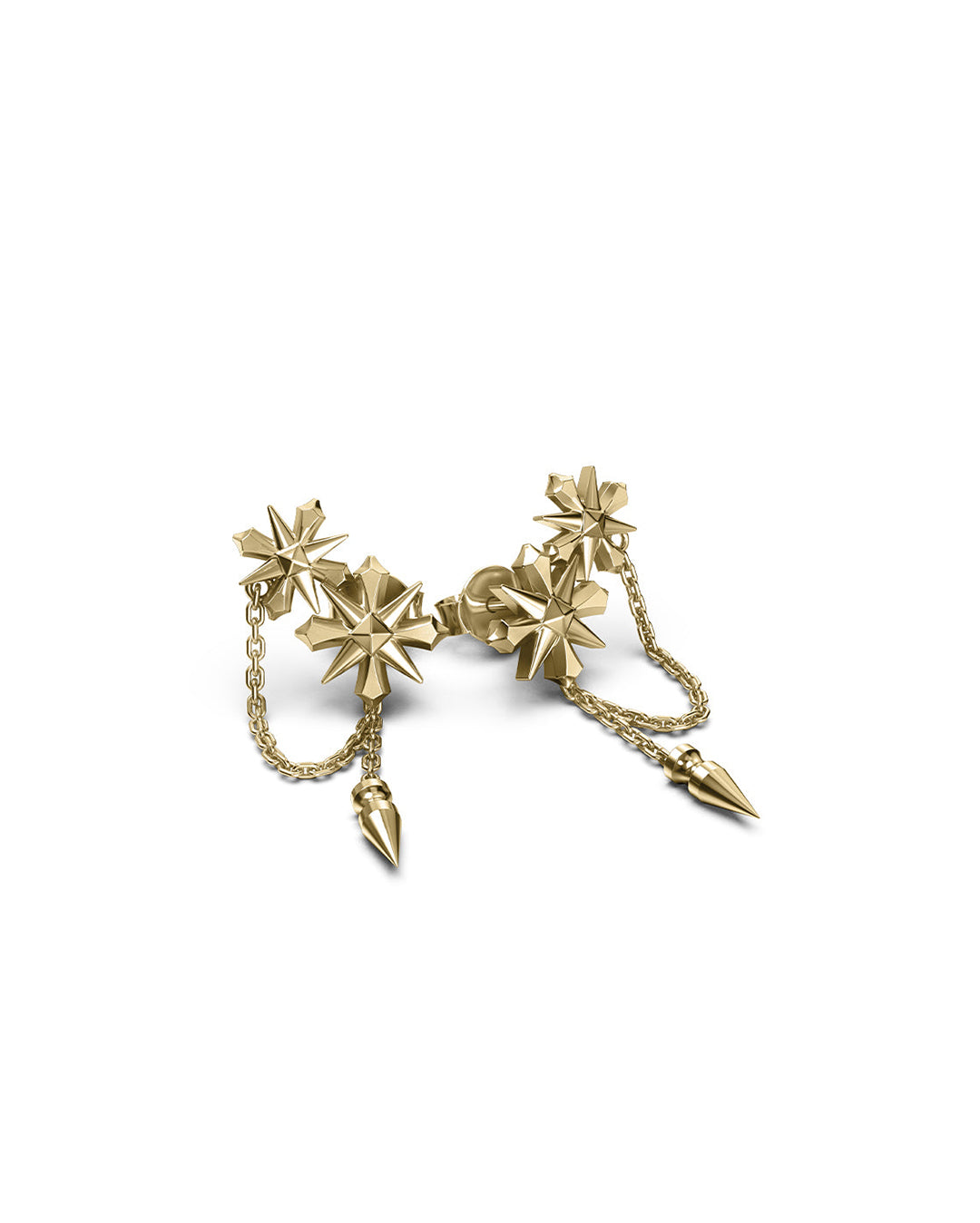 Midnight Cross Drop Earrings - Stolen Girlfriends Club