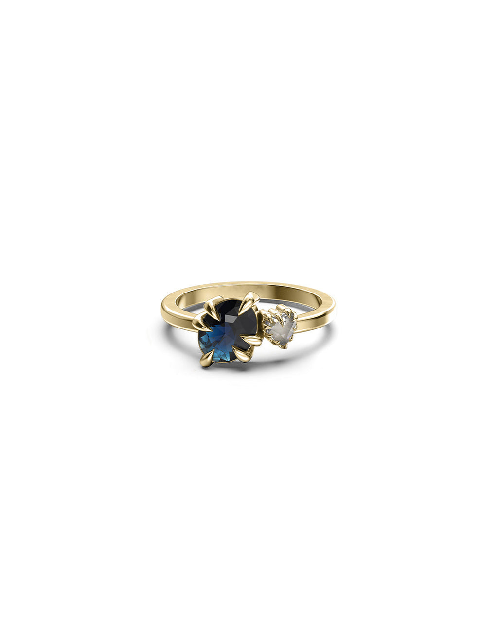 Regal Harmony Ring London Topaz / 18K Gold Plated - Stolen Girlfriends Club