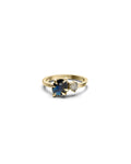 Regal Harmony Ring London Topaz / 18K Gold Plated - Stolen Girlfriends Club
