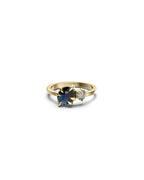 Regal Harmony Ring London Topaz / 18K Gold Plated - Stolen Girlfriends Club