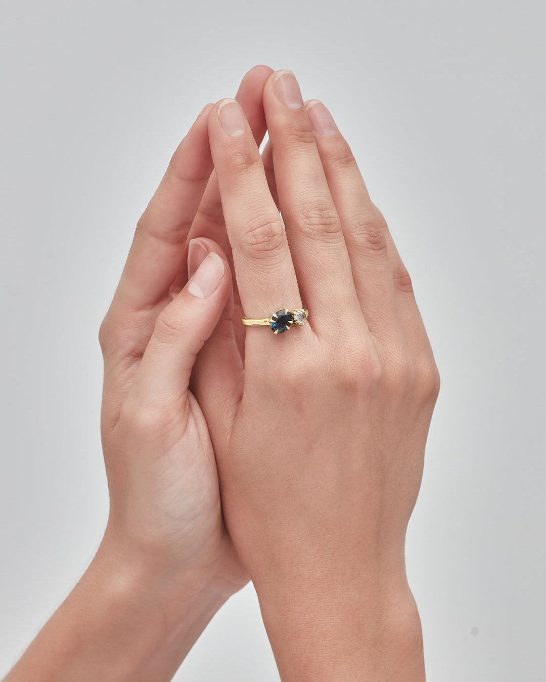 Regal Harmony Ring London Topaz / 18K Gold Plated - Stolen Girlfriends Club