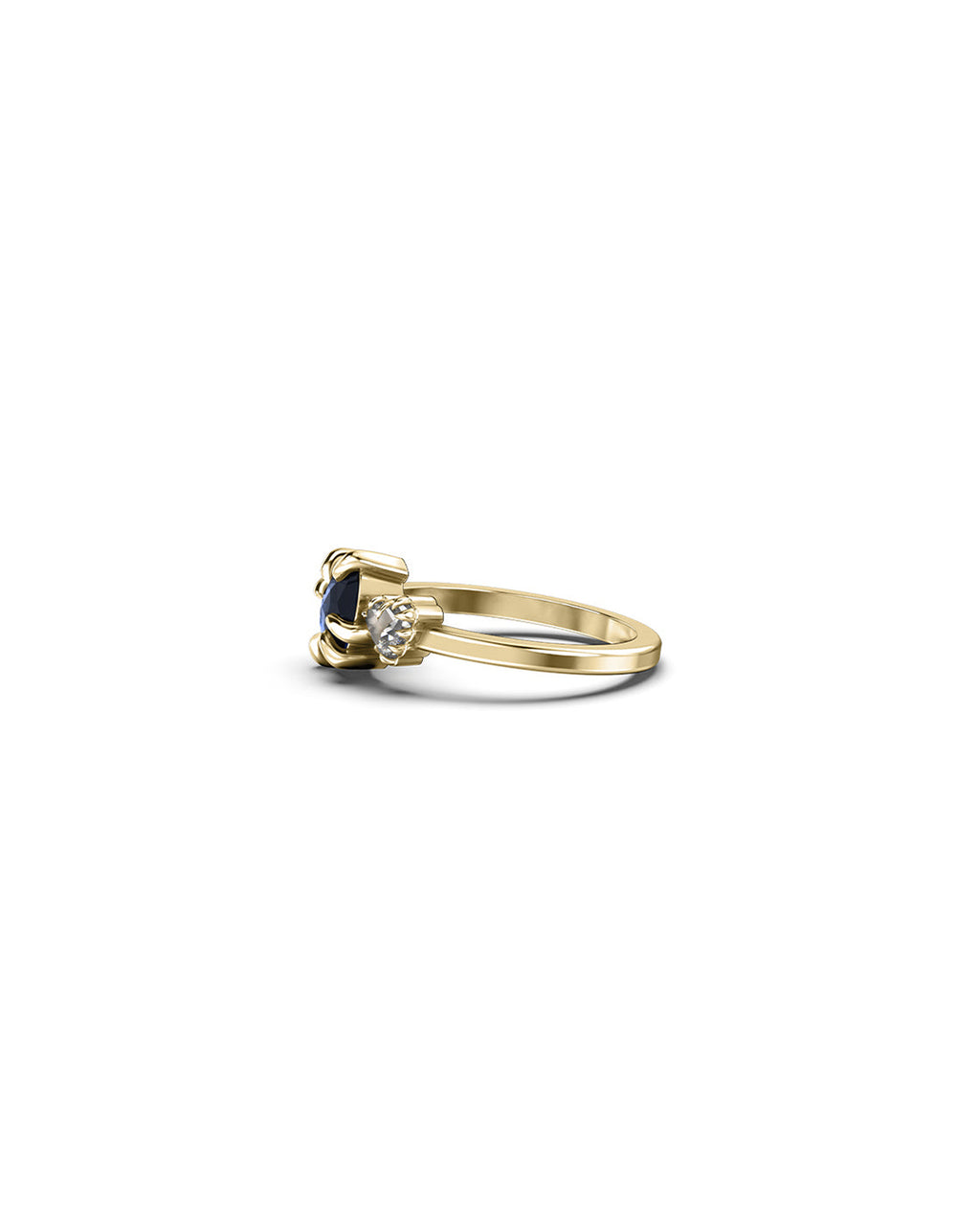 Regal Harmony Ring London Topaz / 18K Gold Plated - Stolen Girlfriends Club
