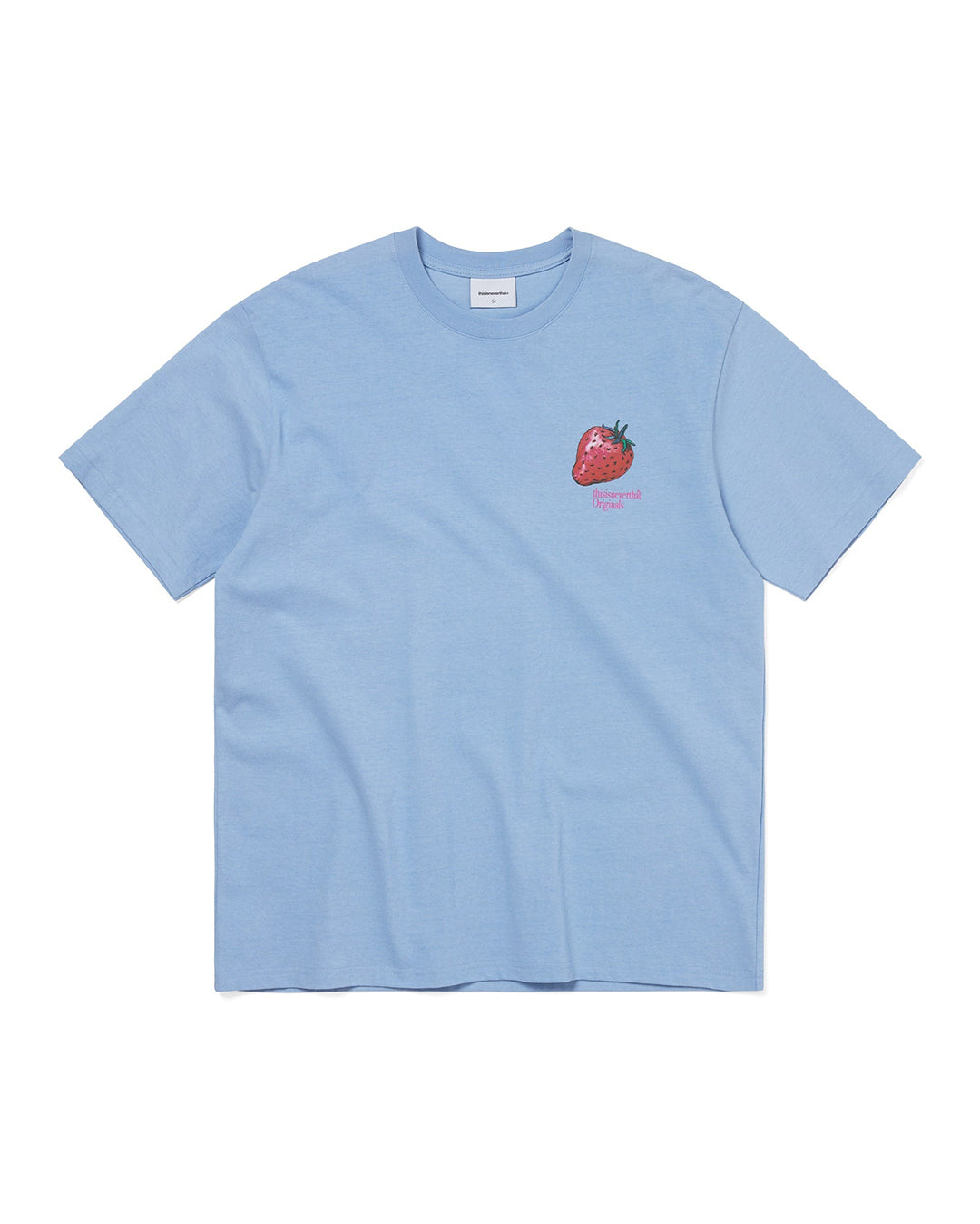 Strawberry Tee - Lavender Grey - thisisneverthat