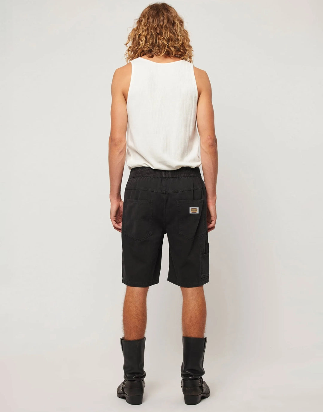 Tradie Carpenter Denim Shorts - Sulphur Black