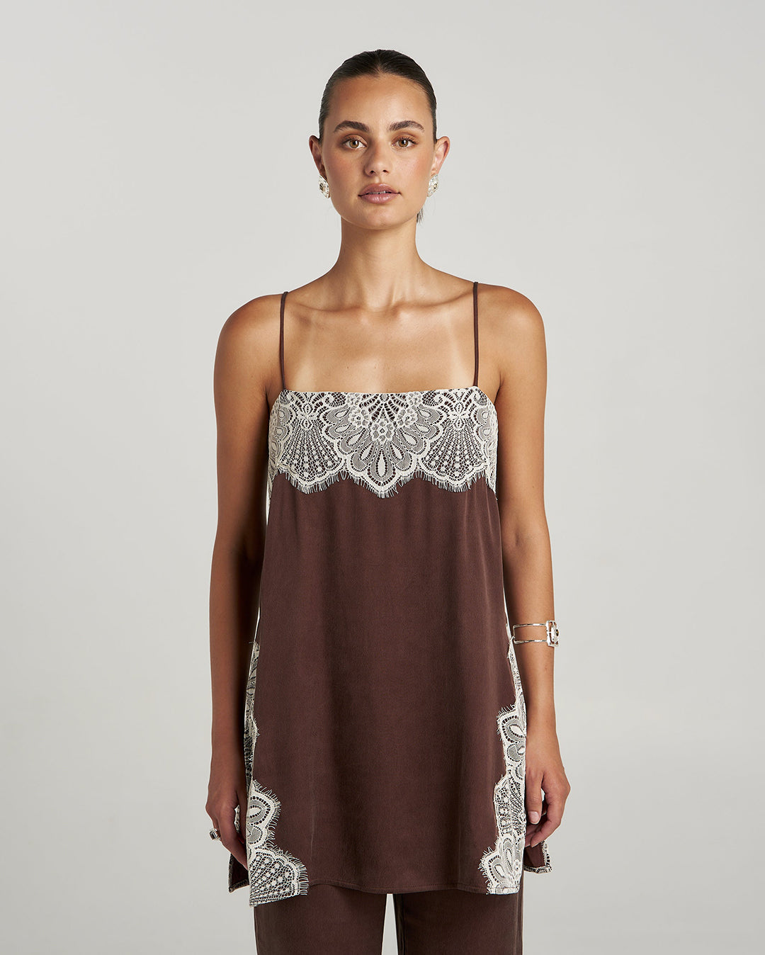 Florence Shift Top - Espresso 1