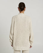 Longline Knit - Oatmeal Marle 3