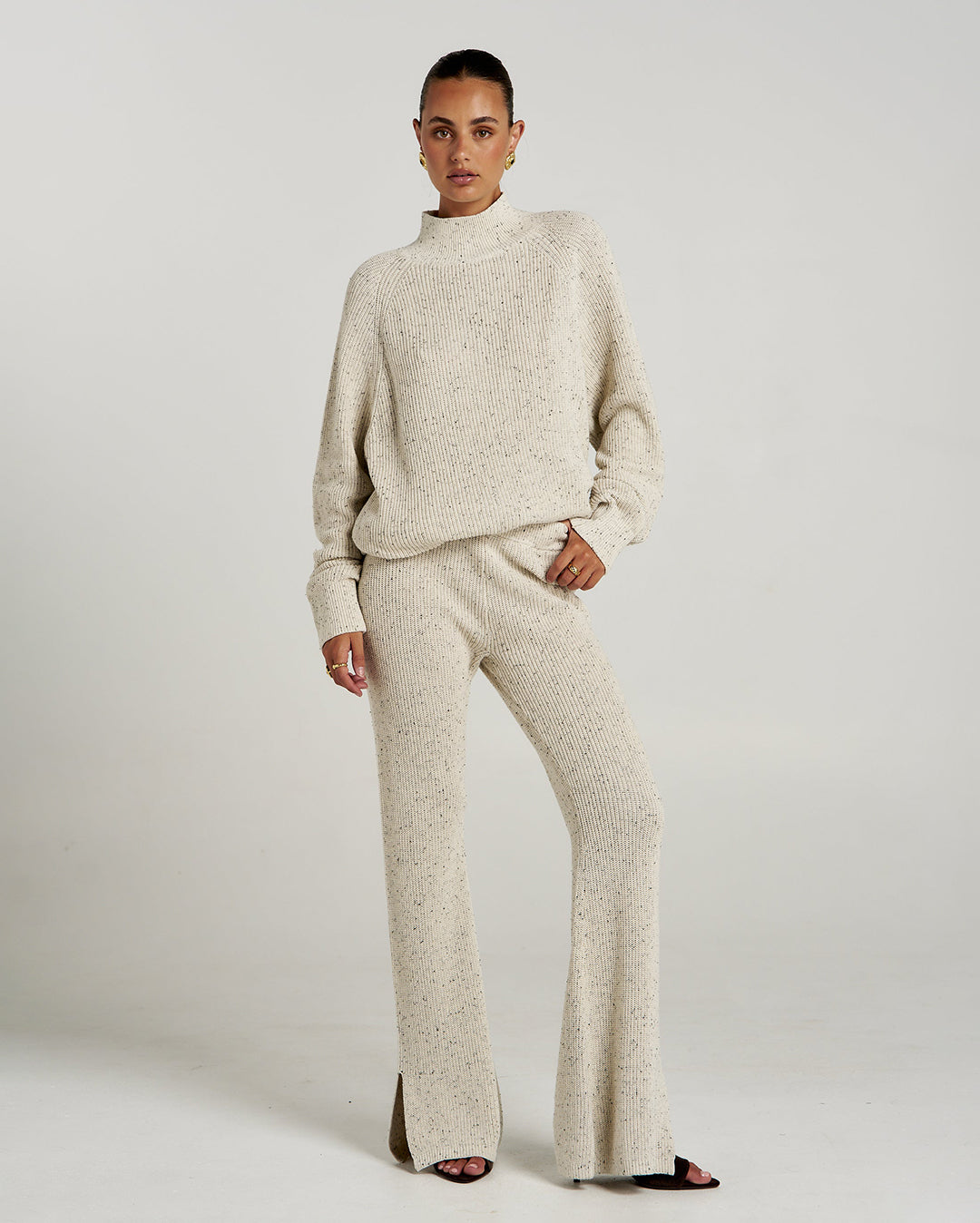 Lounge Pant - Oatmeal Marle 5