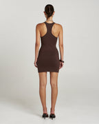 Phoebe Mini Dress - Espresso 3
