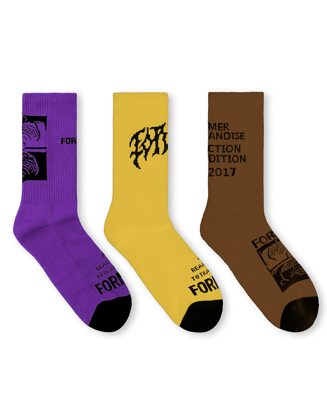 System 3-Pack Sock - Multi - Former