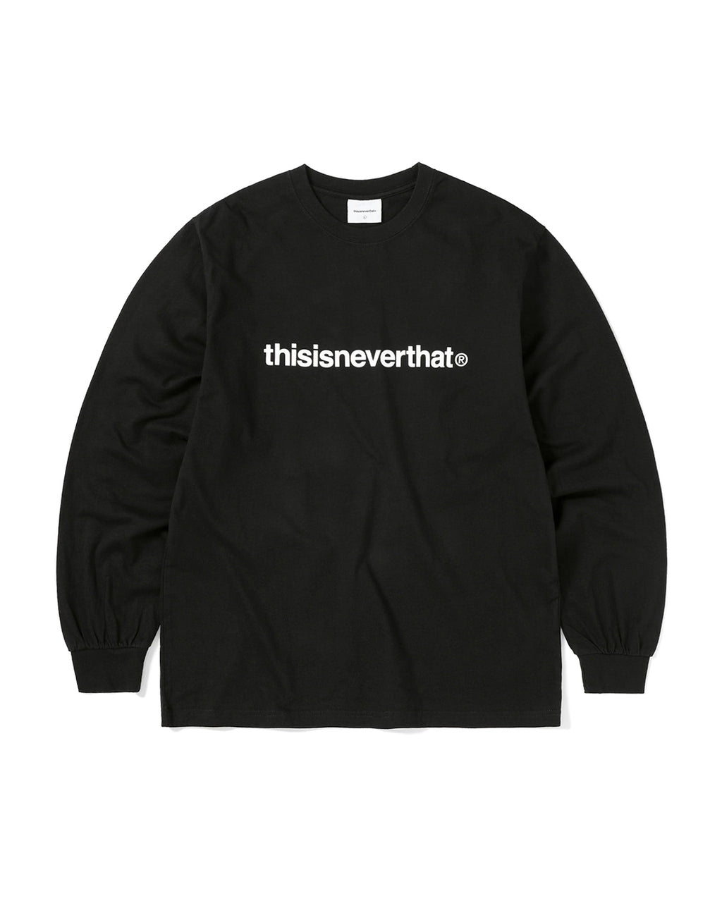 T-Logo L/S Tee - Black - thisisneverthat