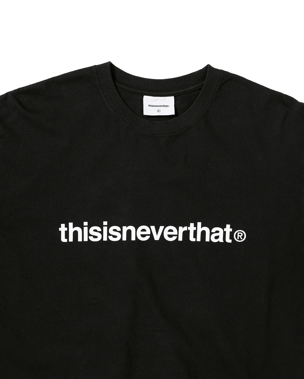 T-Logo L/S Tee - Black - thisisneverthat