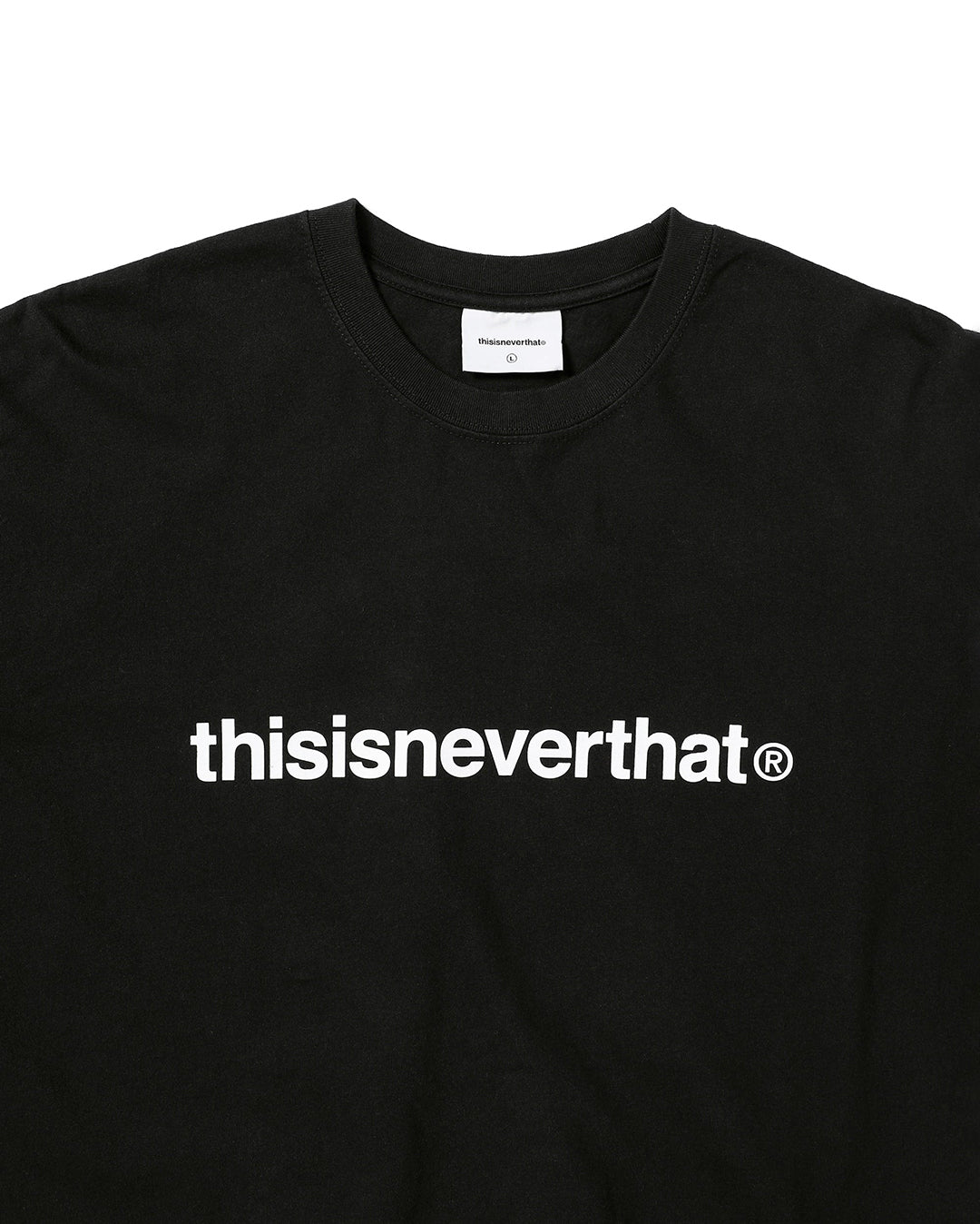 T-Logo L/S Tee - Black - thisisneverthat