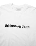 T-Logo L/S Tee - White - thisisneverthat