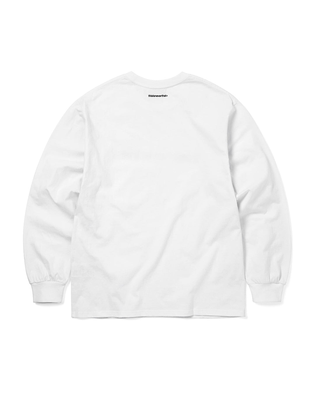 T-Logo L/S Tee - White - thisisneverthat