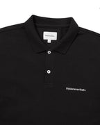 T-Logo S/S Jersey Polo - Black - thisisneverthat