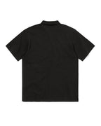 T-Logo S/S Jersey Polo - Black - thisisneverthat