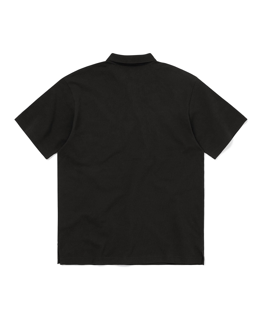 T-Logo S/S Jersey Polo - Black - thisisneverthat