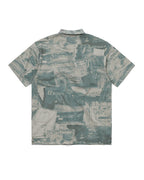 T-Logo S/S Jersey Polo - Denim Patchwork - thisisneverthat