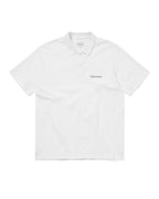 T-Logo S/S Jersey Polo - White - thisisneverthat
