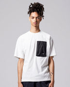 Mountain Storage Pocket T-Shirt - Off White - Taion