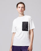 Mountain Storage Pocket T-Shirt - Off White - Taion