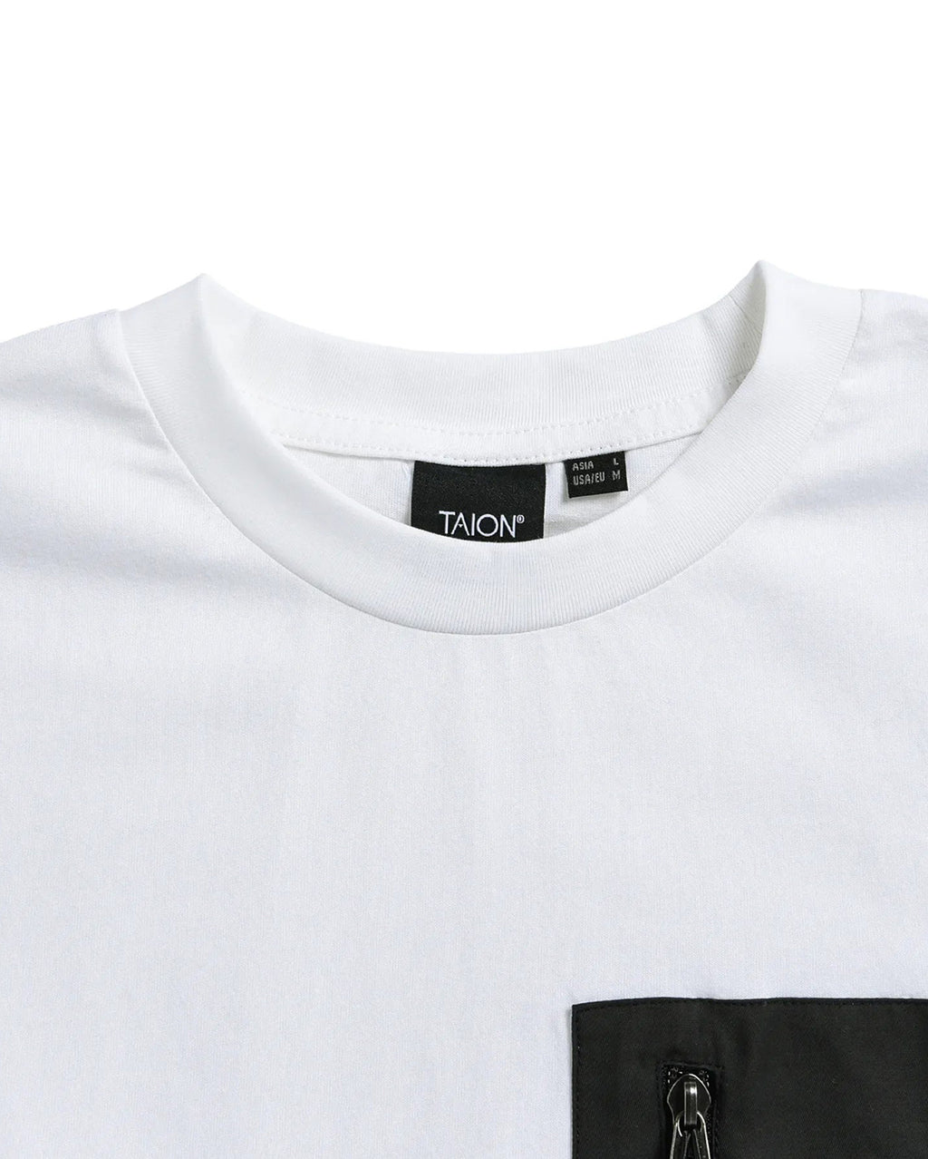 Mountain Storage Pocket T-Shirt - Off White - Taion