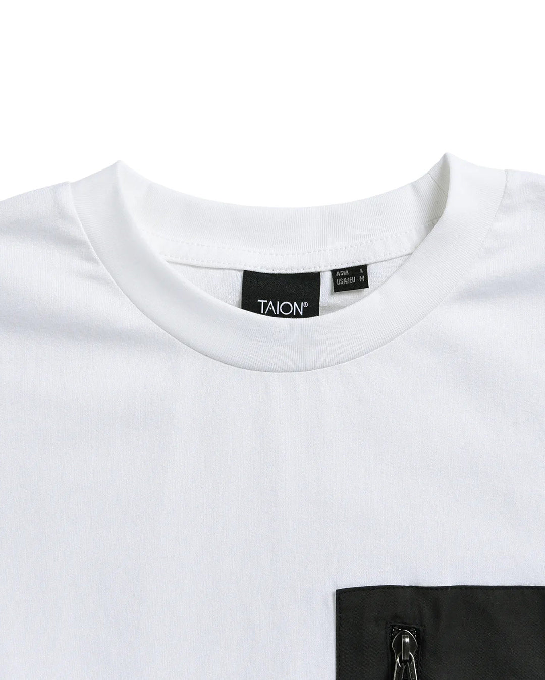 Mountain Storage Pocket T-Shirt - Off White - Taion