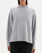 Taylor Knit - Grey Marle - Nude Lucy