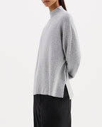 Taylor Knit - Grey Marle - Nude Lucy