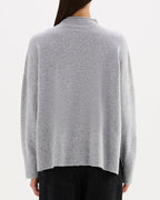 Taylor Knit - Grey Marle - Nude Lucy