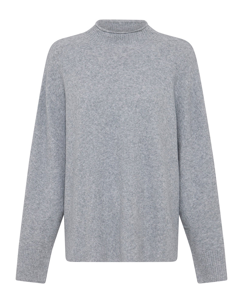 Taylor Knit - Grey Marle - Nude Lucy